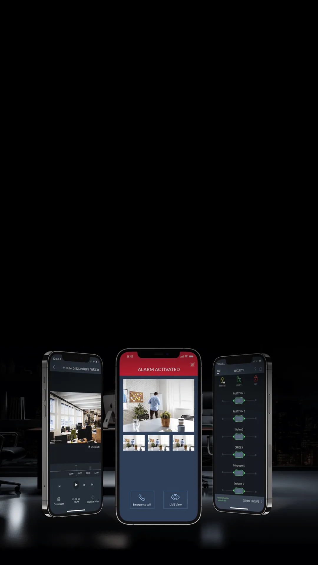 iRISCO app แจ้งเตือนและควบคุมระบบกันขโมย ไฟไหม้ กล้อง ในแอปเดียว