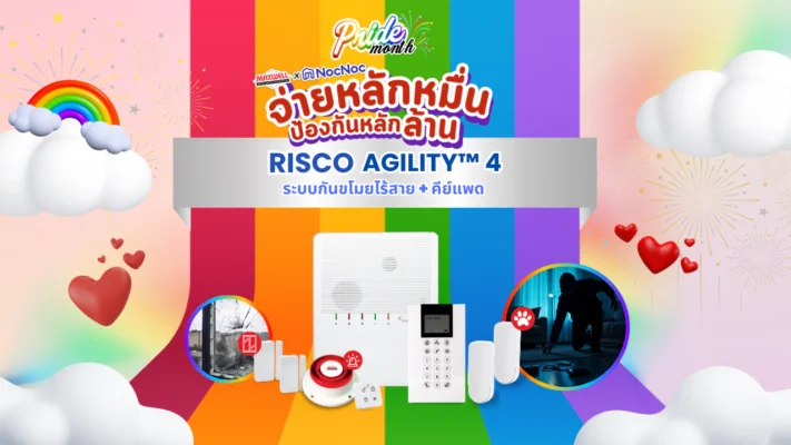 ระบบกันขโมยบ้าน ที่ดีที่สุดจาก RISCO