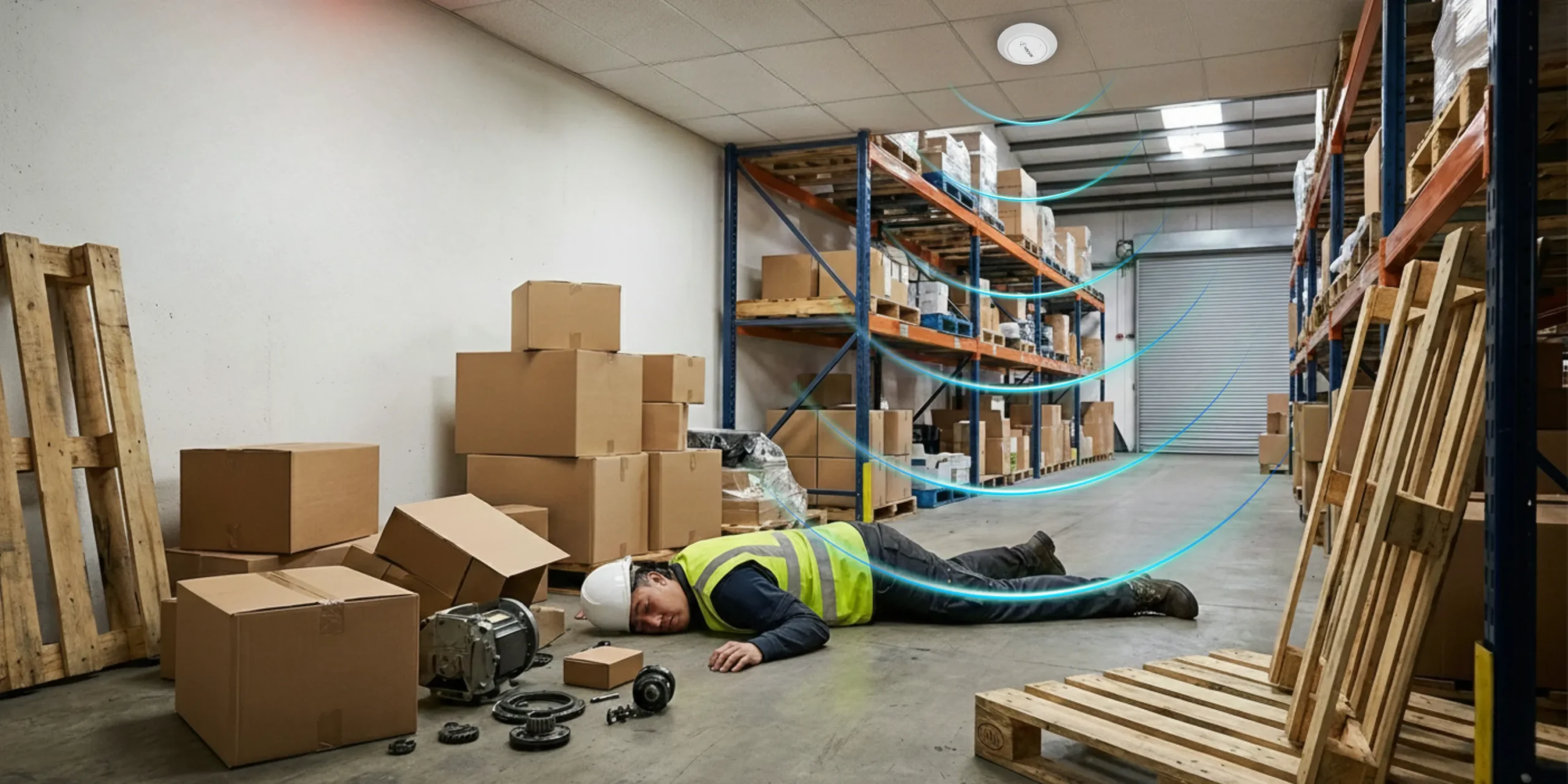 ความปลอดภัยในโรงงาน 2026: นวัตกรรมตรวจจับการล้มและหมดสติสำหรับพนักงานห้องวิจัยและคลังสินค้า