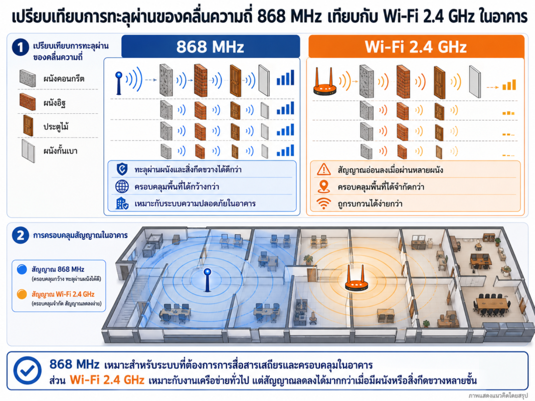 4 ชั้นความเชื่อมั่นของระบบกันขโมย RISCO Wireless Technology